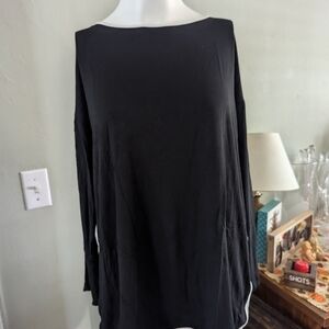 J. Jill whatever Collection Black and white top size Petite Large